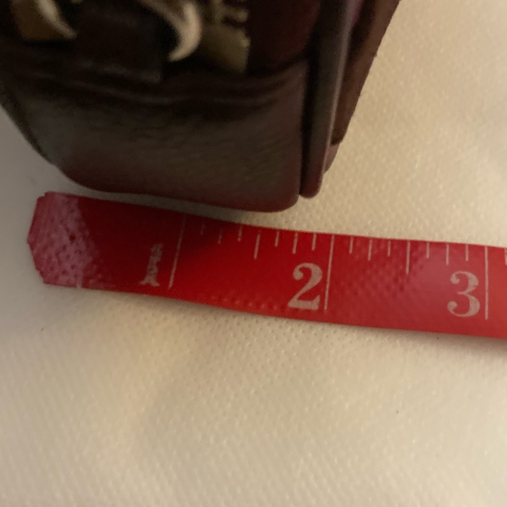 2015 Coach Oxblood Patchwork Crossbody Bag - Picture 13 of 13